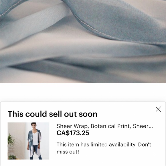 ⭐️Host pick⭐️New NancyJ kimono/coverup - Picture 3 of 10